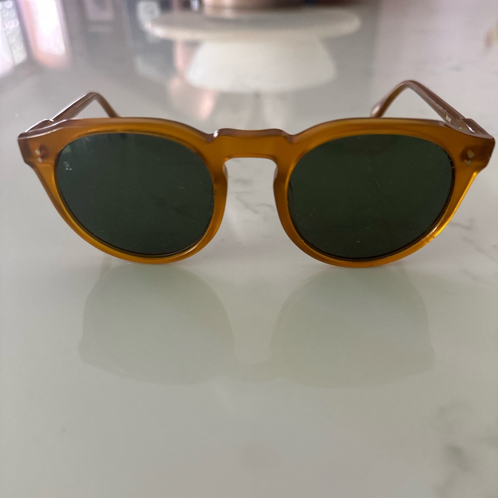 Raen Honey - Green Polarized Remmy 49 Sunglasses